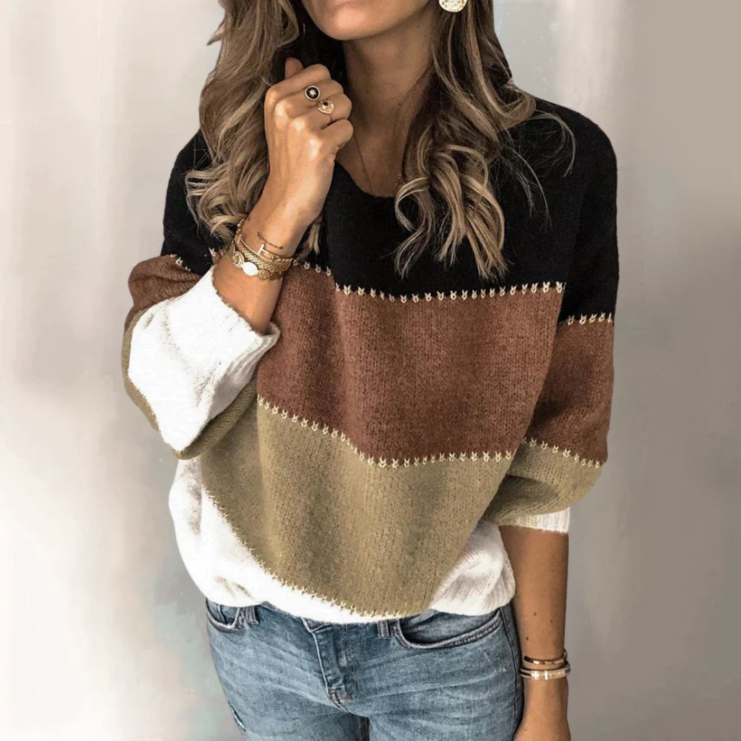 WW | Cozy classic striped knit sweater
