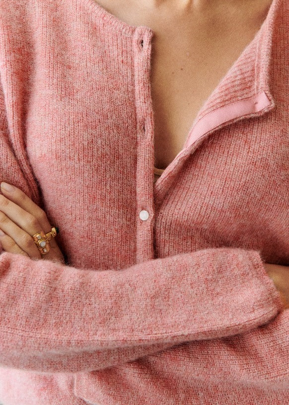 WW | Weicher Cardigan mit Knöpfen