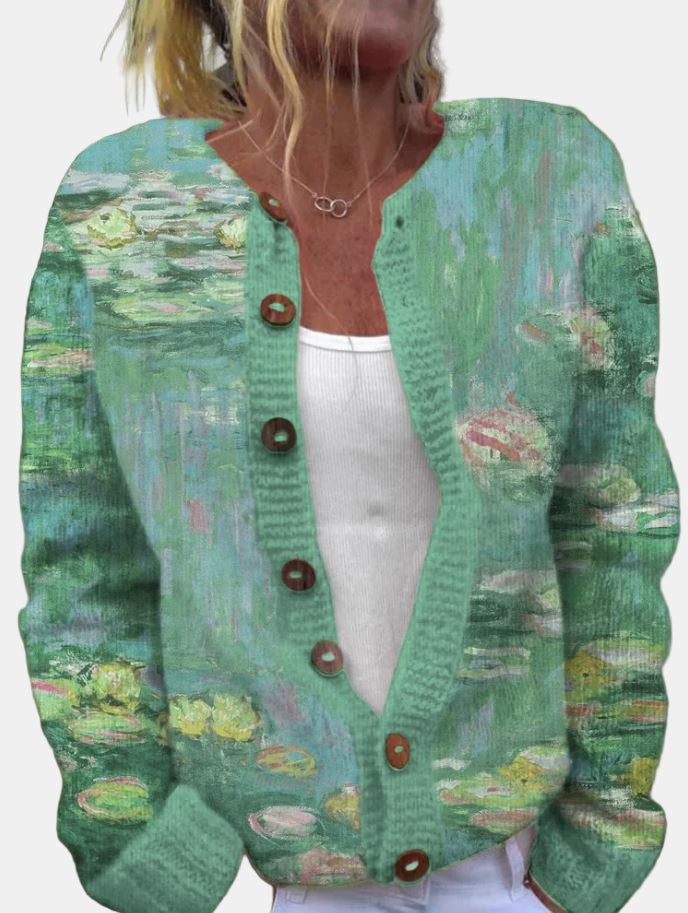 WW | Green Cardigan