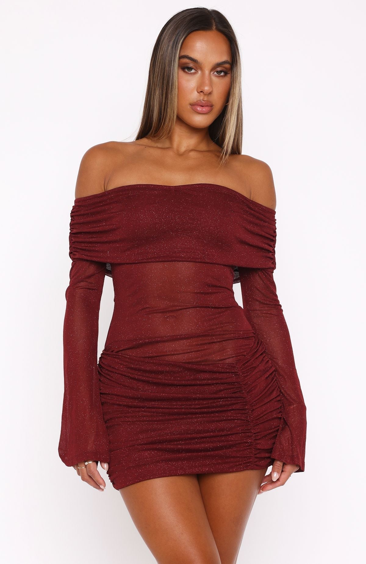 Evelina™ | Tailliertes Kleid mit ausgestelltem Rock