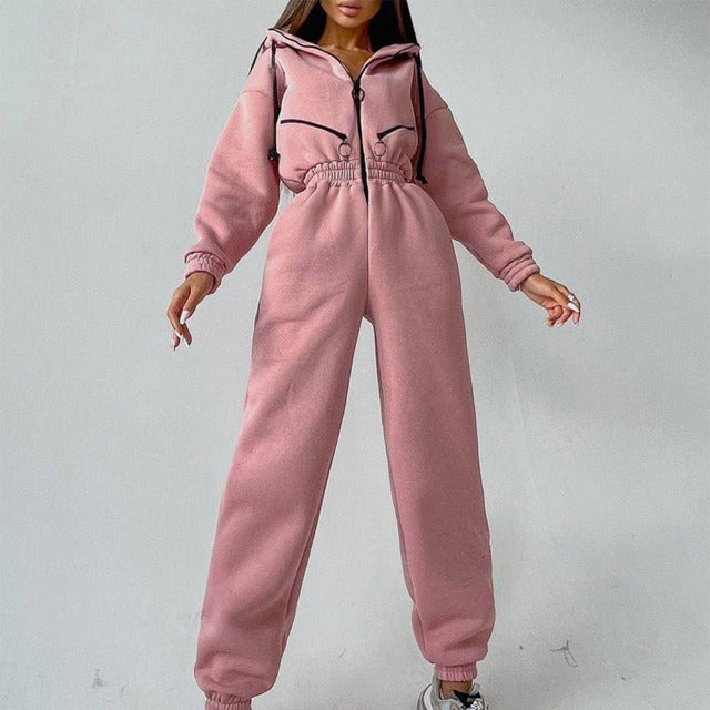 WW | Women's Hoodie Two-Piece Set for Everyday and Leisure