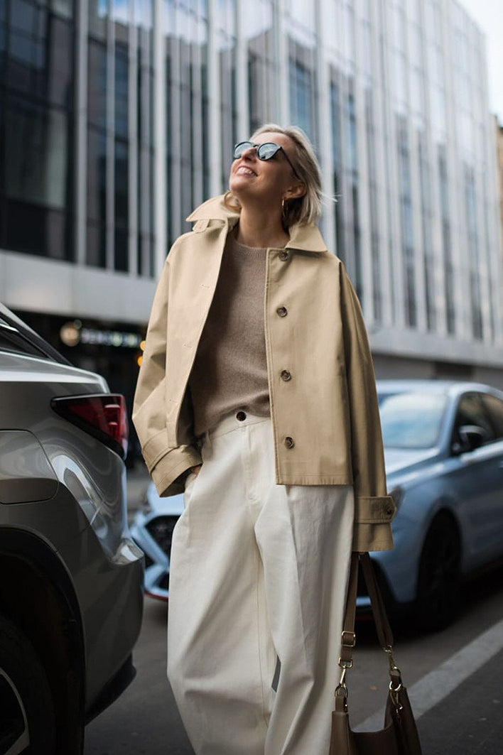 WW | Khaki Langarmjacke