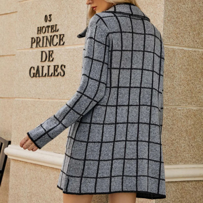 WW | Geometric Knit Coat