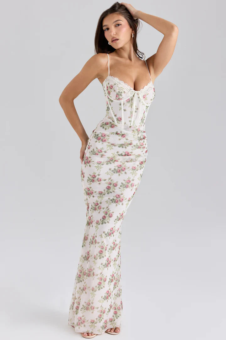 Viola™ | Flowing Floral Maxi Dress