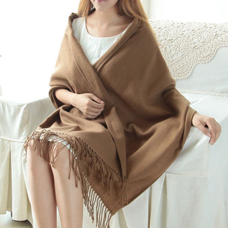 WW | Scarf with Cashmere Feel & Diamond Pattern