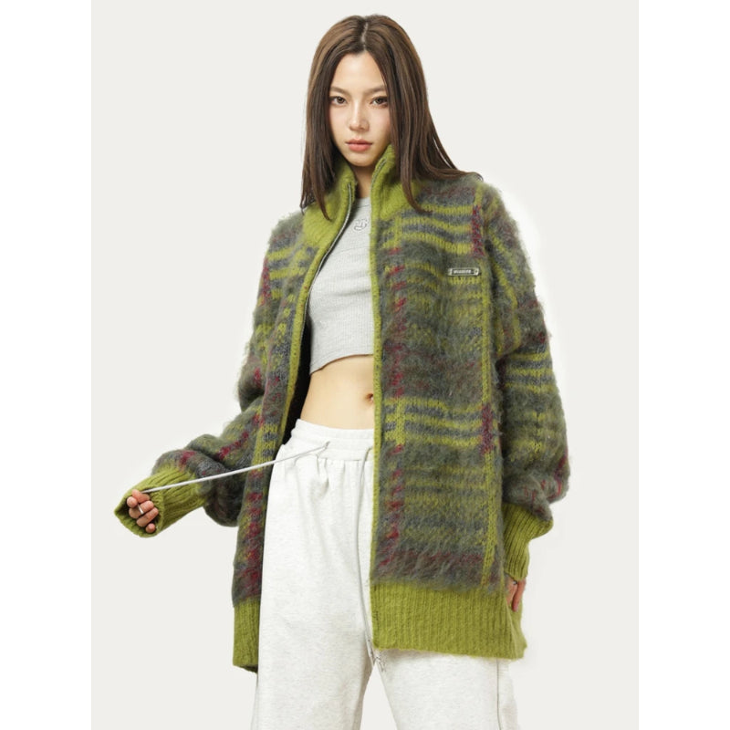 WW | Flauschiger Strickcardigan