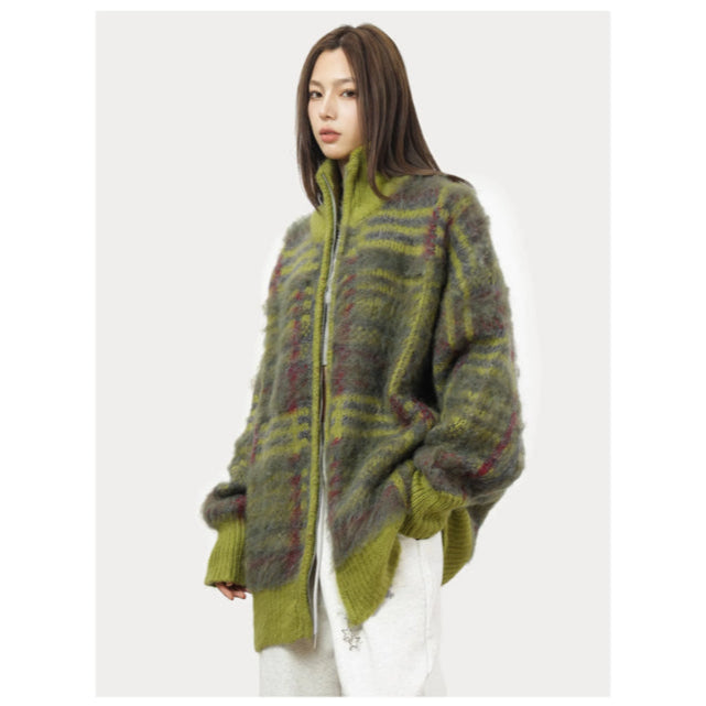 WW | Flauschiger Strickcardigan