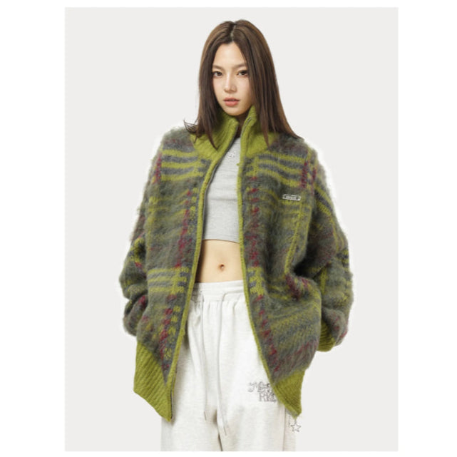 WW | Flauschiger Strickcardigan