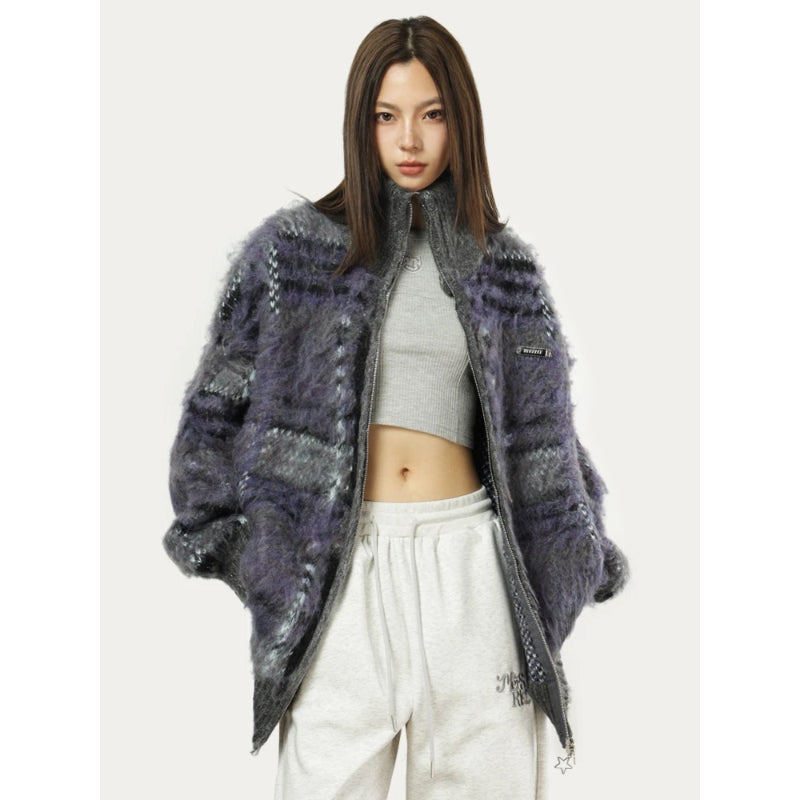 WW | Flauschiger Strickcardigan