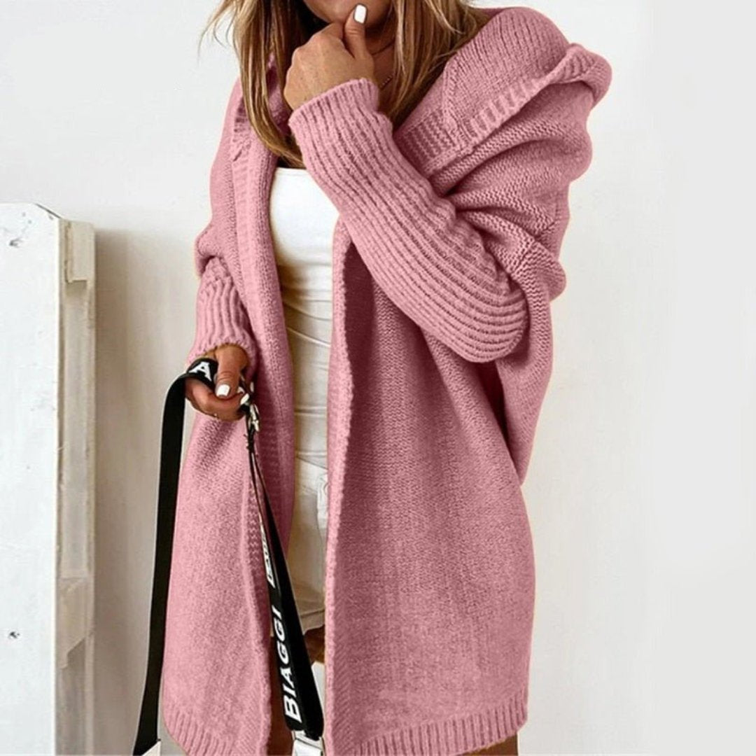 WW | Eleganter Strick-Cardigan mit langen Ärmeln für den Winter