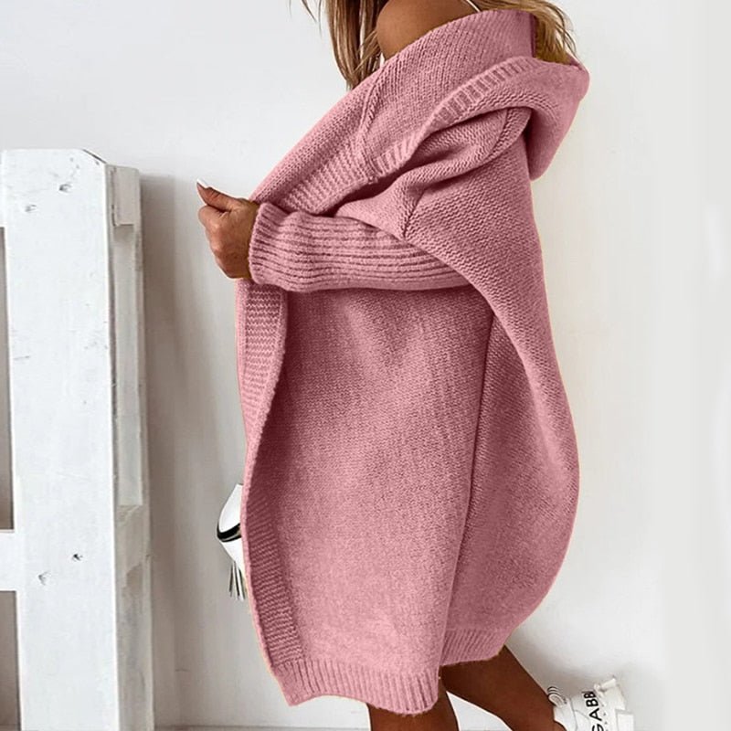 WW | Cozy Women's Cardigan - Soft Knit Jacket, Warm & Comfortable, Perfect for Fall & Winter