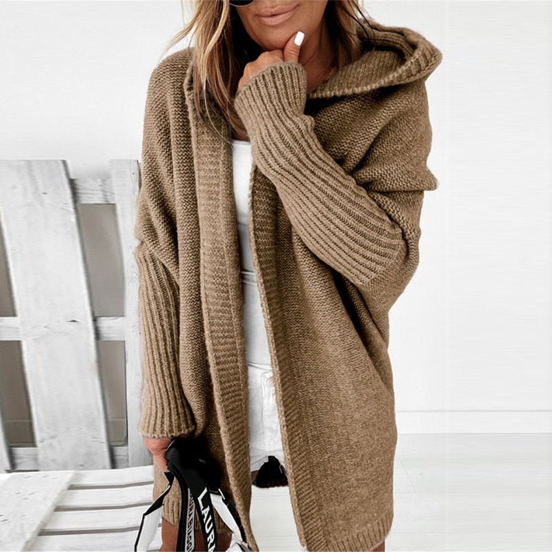 WW | Cozy Women's Cardigan - Soft Knit Jacket, Warm & Comfortable, Perfect for Fall & Winter