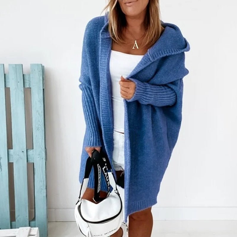 WW | Cozy Women's Cardigan - Soft Knit Jacket, Warm & Comfortable, Perfect for Fall & Winter