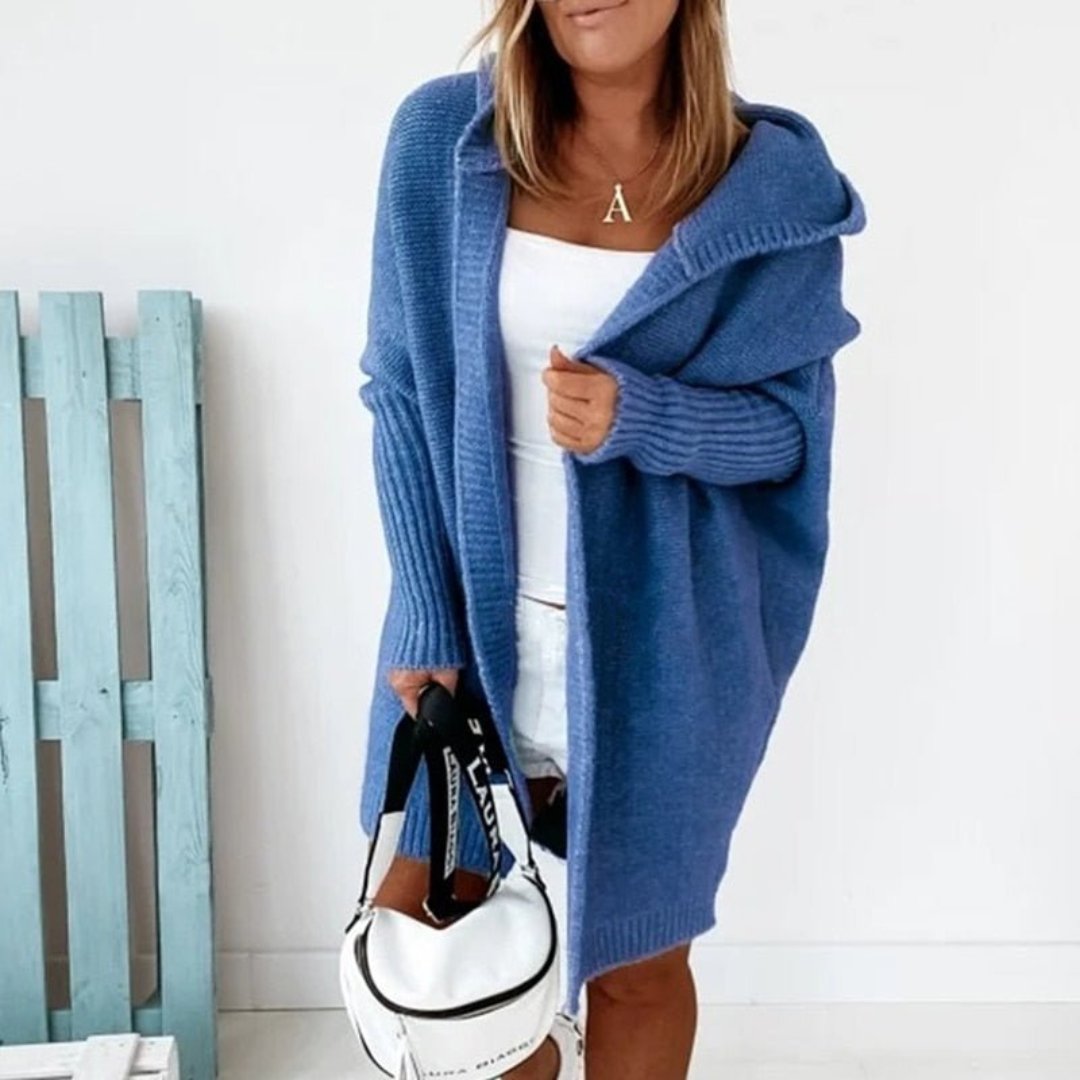 WW | Eleganter Strick-Cardigan mit langen Ärmeln für den Winter