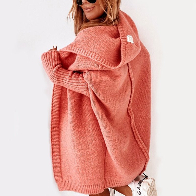 WW | Cozy Women's Cardigan - Soft Knit Jacket, Warm & Comfortable, Perfect for Fall & Winter