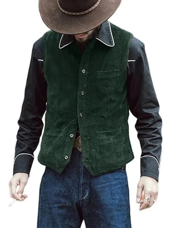 WW | Casual Vest V-Neck Men's Vests