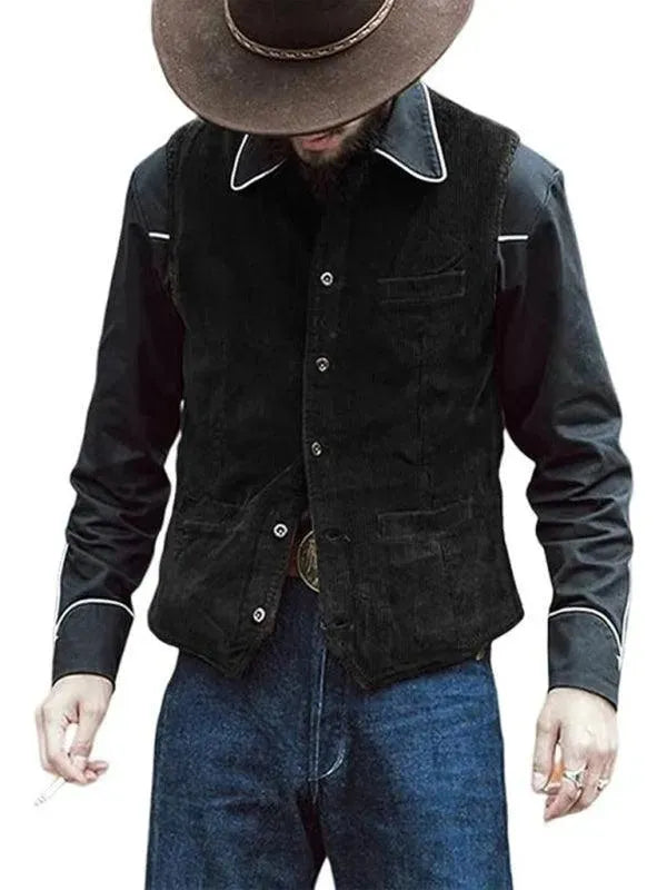 WW | Casual Vest V-Neck Men's Vests