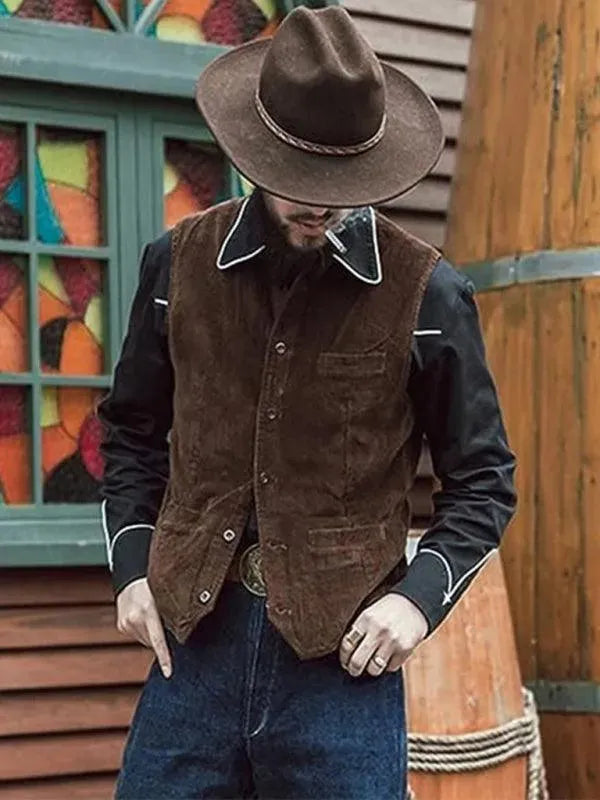 WW | Casual Vest V-Neck Men's Vests