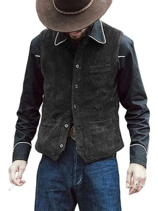 WW | Casual Vest V-Neck Men's Vests