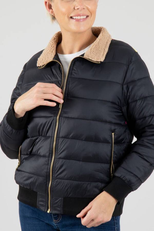 WW | Rainbow Retro Stripe Insulated Jacket