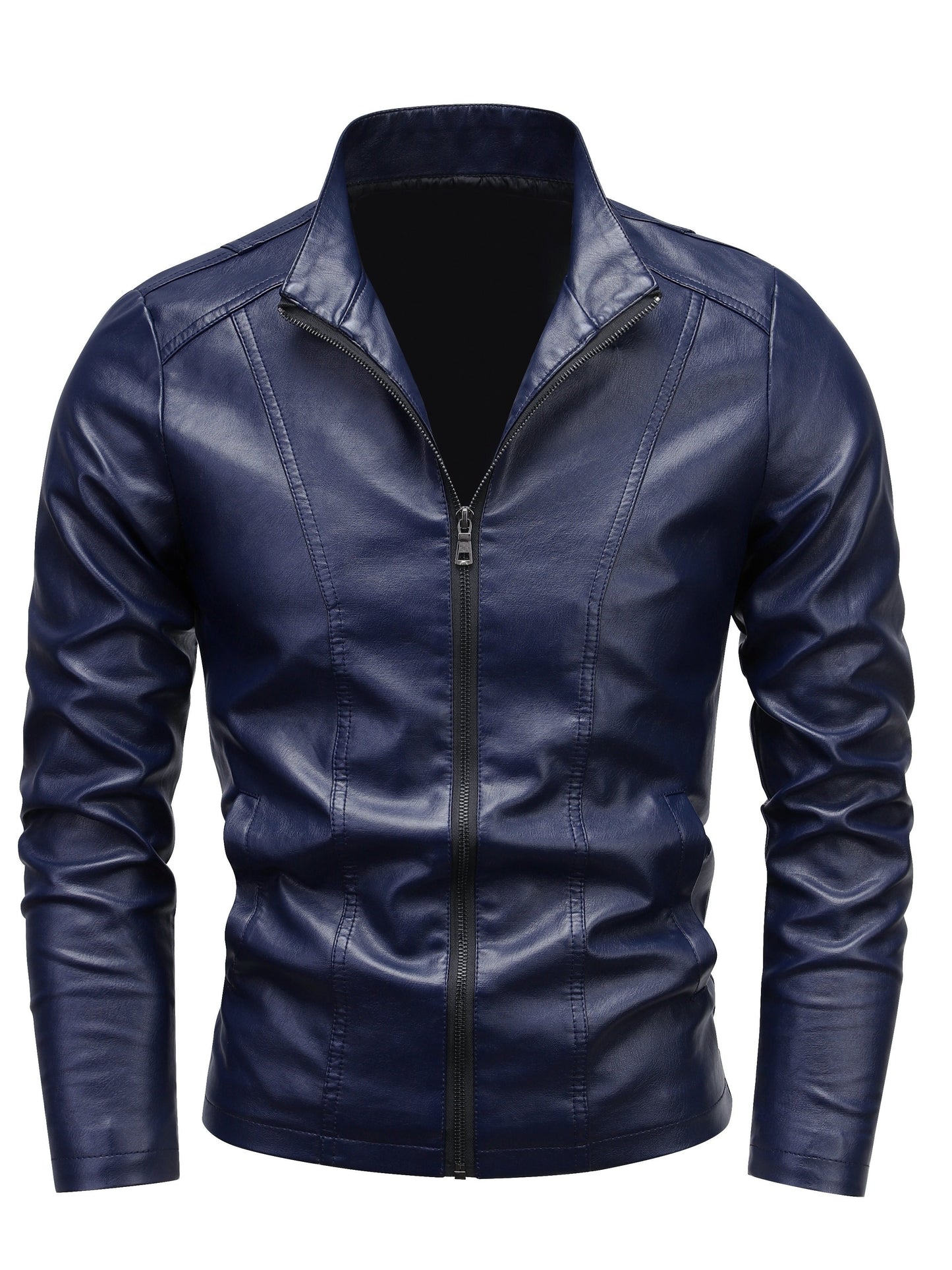 WW | Stylische Lederjacke Im Modernen Look