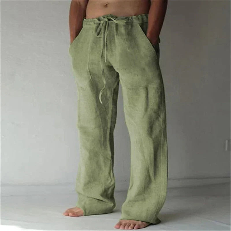 WW | Herren Baggy Leinenhose