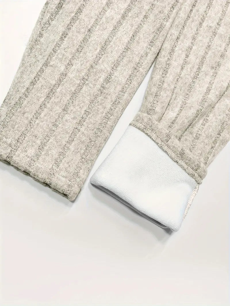 WW | Knitted Leggings with Fleece Lining