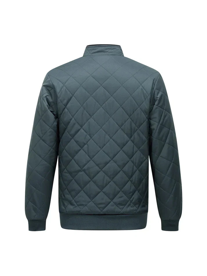 WW | Solid Fleece Warm Puffer Winter Jacket For Men - Perfect for Cold Winter Days