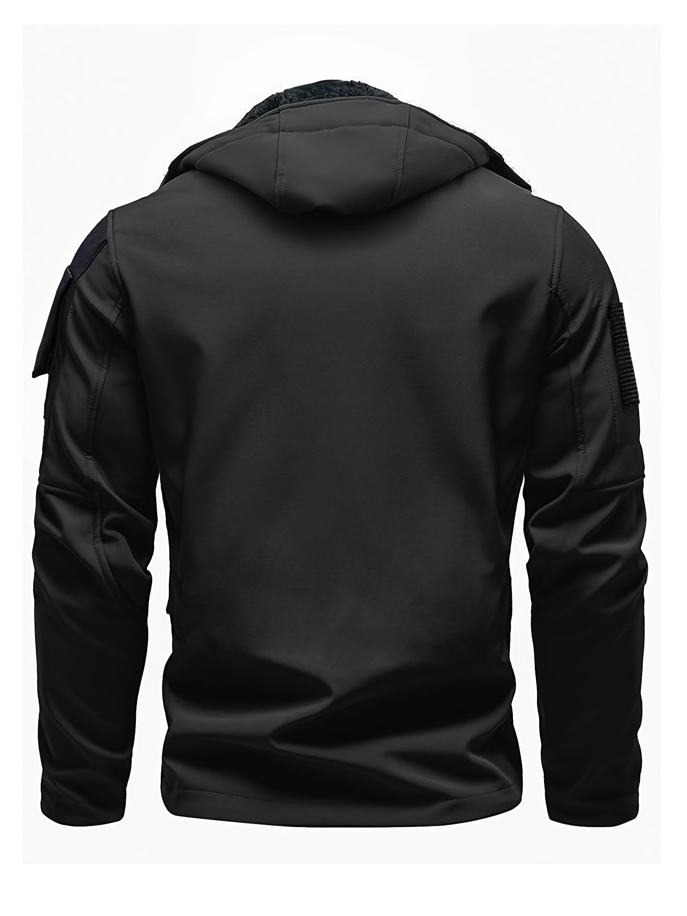 WW | Hooded Outdoor Jacket Waterproof Windproof Insulated for Men - Perfect for Outdoor Activities