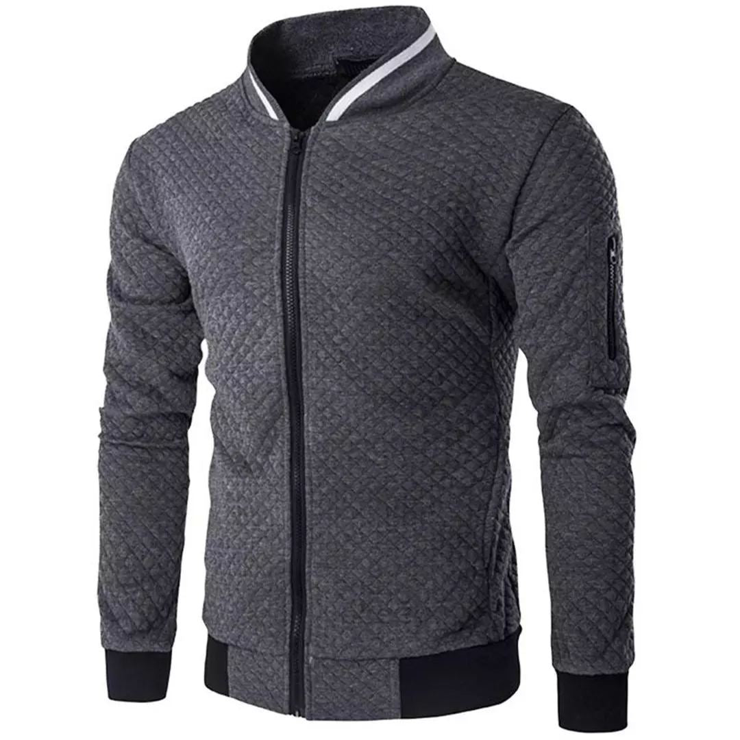 WW | Jacquard Zip-Bomberjacke