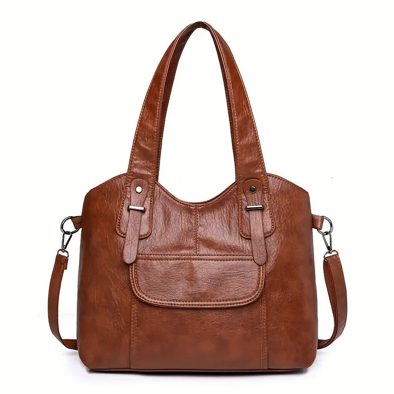 WW | Women's Shoulder Bag Made of Genuine Cowhide Leather