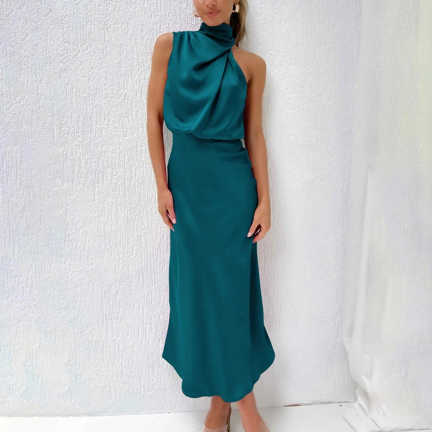 WW | Satin Partykleid