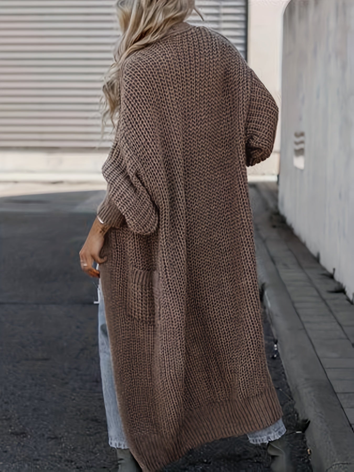 WW | Women's Wool Knit Cardigan with Pockets - Perfect for Everyday Wear
