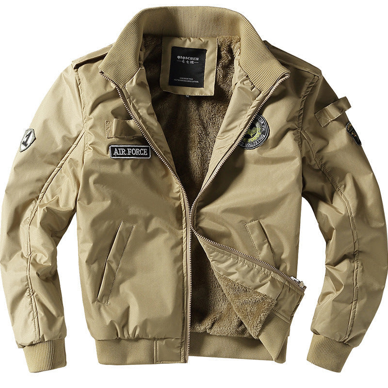 WW | Herren gepolsterte Winter Bomberjacke