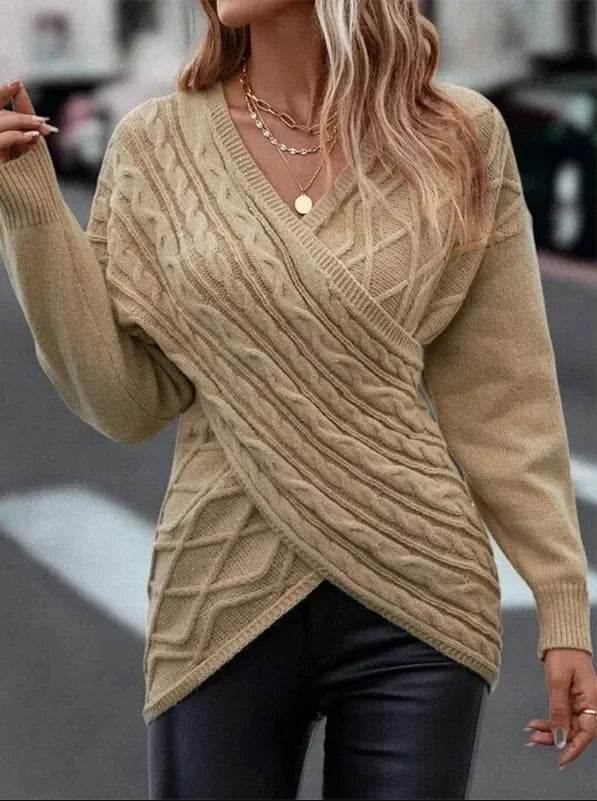 WW | Stylish lightweight knitted sweater for women