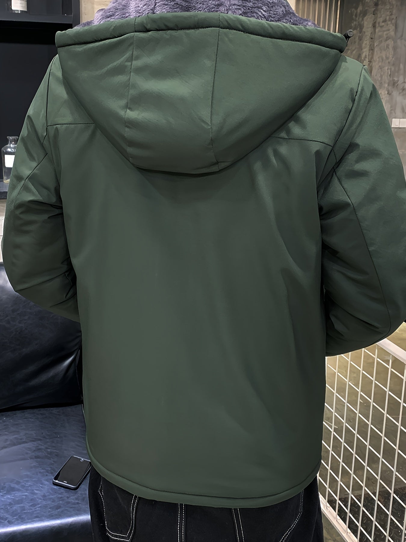 WW | Casual Hooded Long Winter Jacket for Men - Ideal for Winter