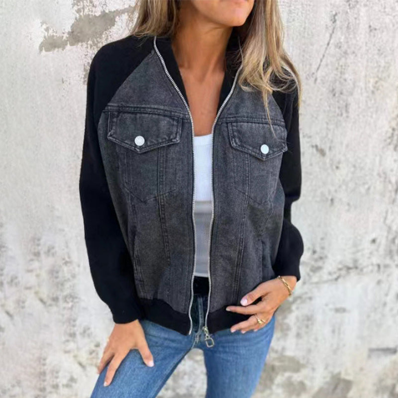 WW | Classic casual women's denim jacket