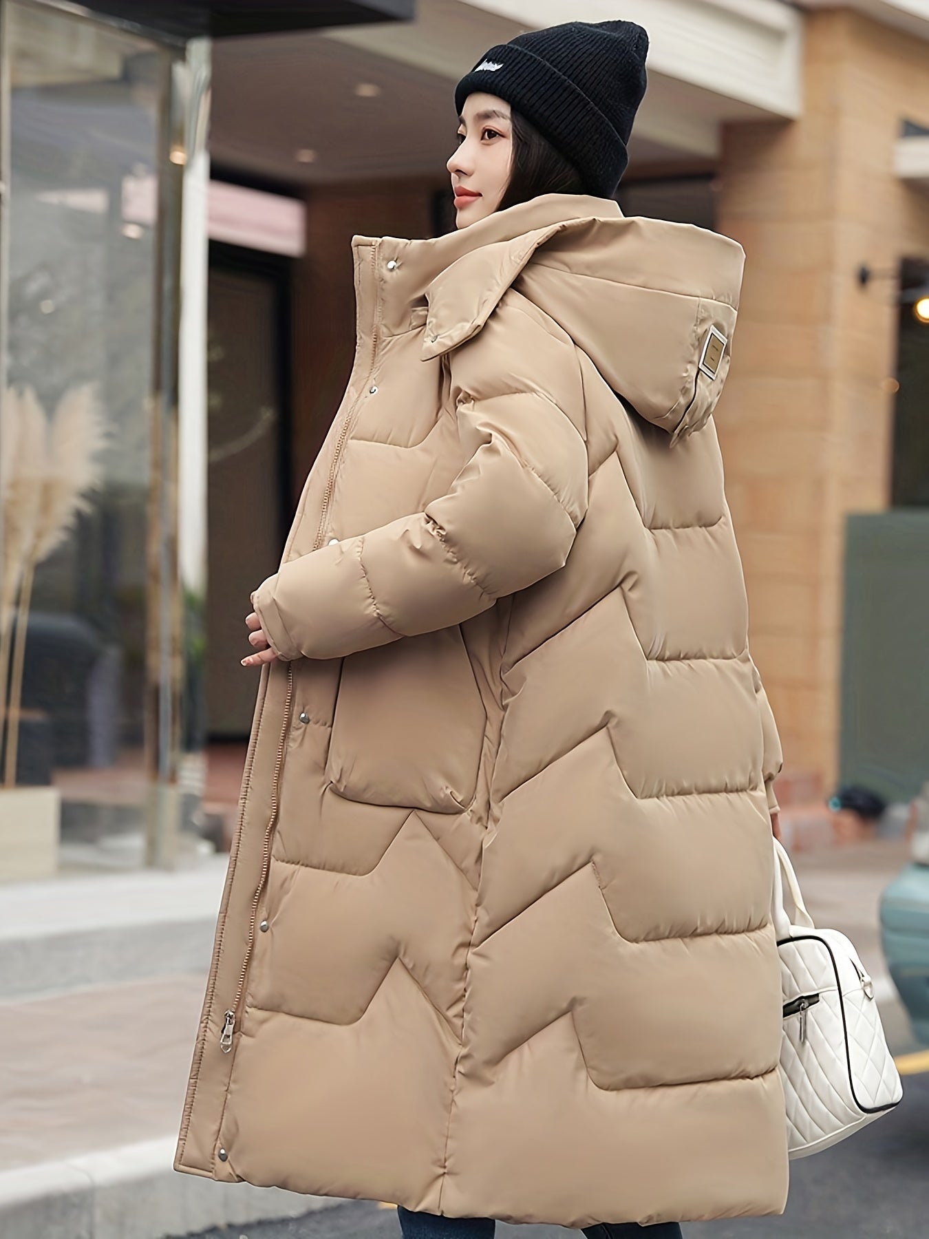 WW | Warm Fleece Parka Winter Jacket with Hood for Women - Perfect for Winter Activities