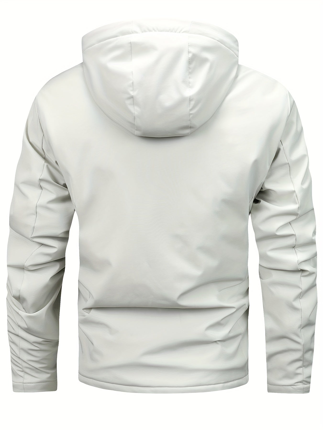 WW | Men's Fleece Hooded Jacket For Outdoor Activities - Perfect for Outdoor Activities
