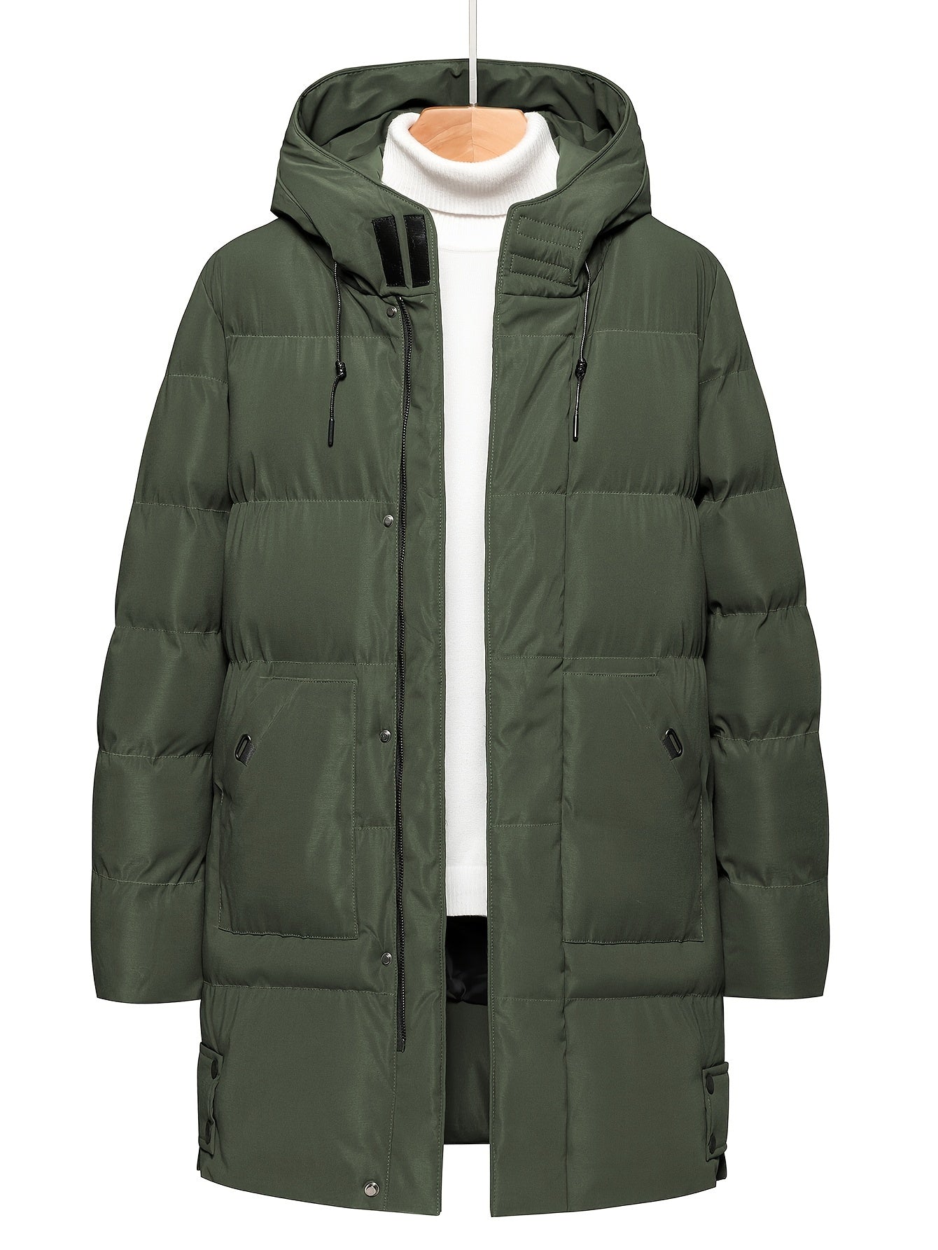 WW | Fleece-Lined Full-Zip Winter Jacket For Men - Perfect for Outdoor Activities
