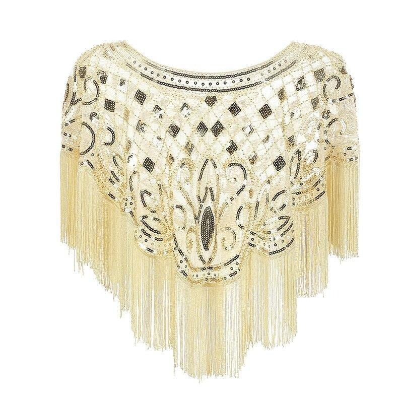 WW | Gatsby Shawl Champagne