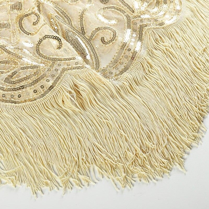 WW | Gatsby Shawl Champagne