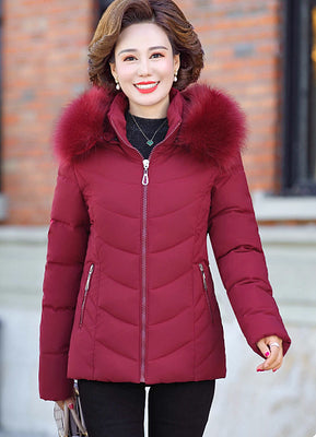 WW | Steppjacke mit Fellkapuze