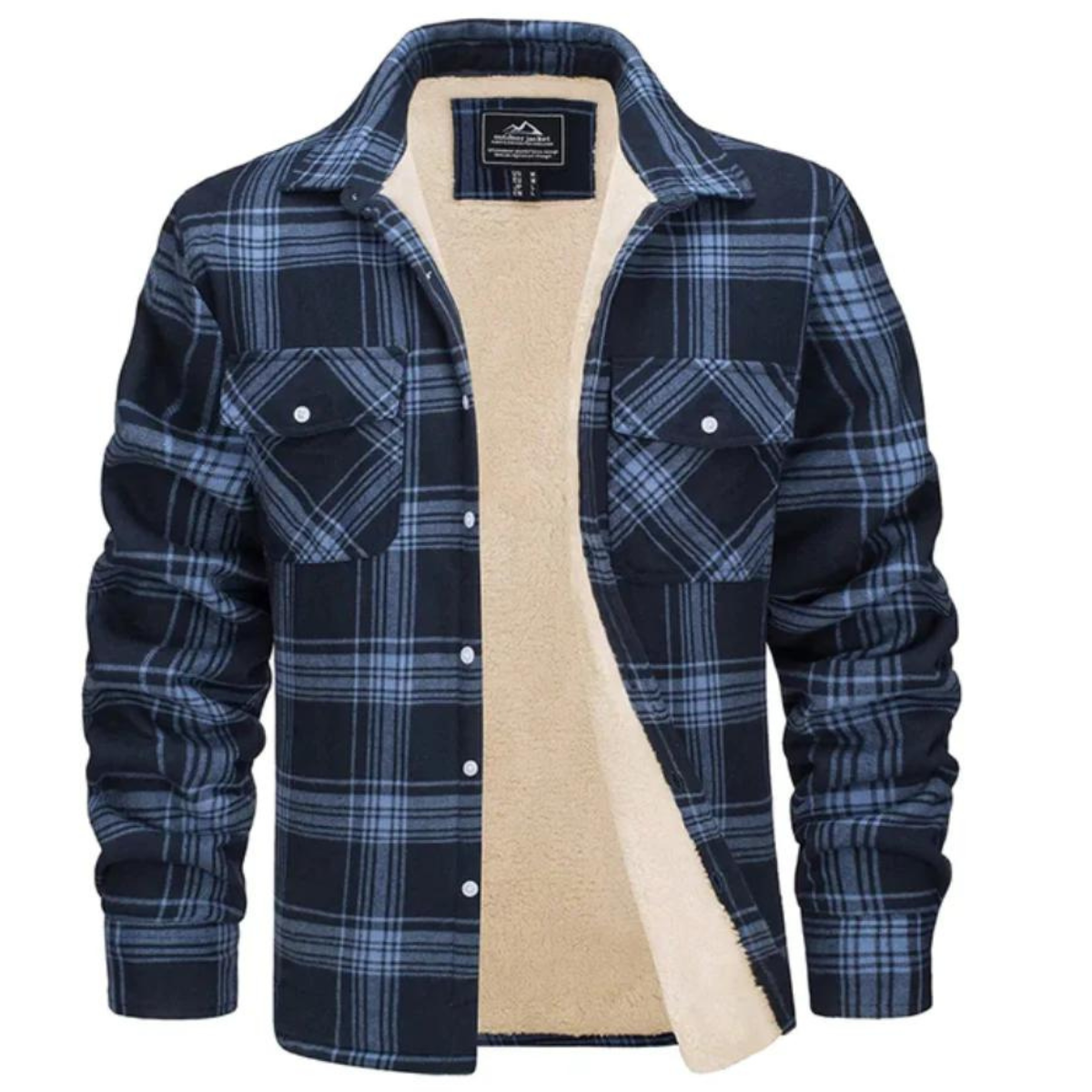WW | Checked fleece-lined jacket