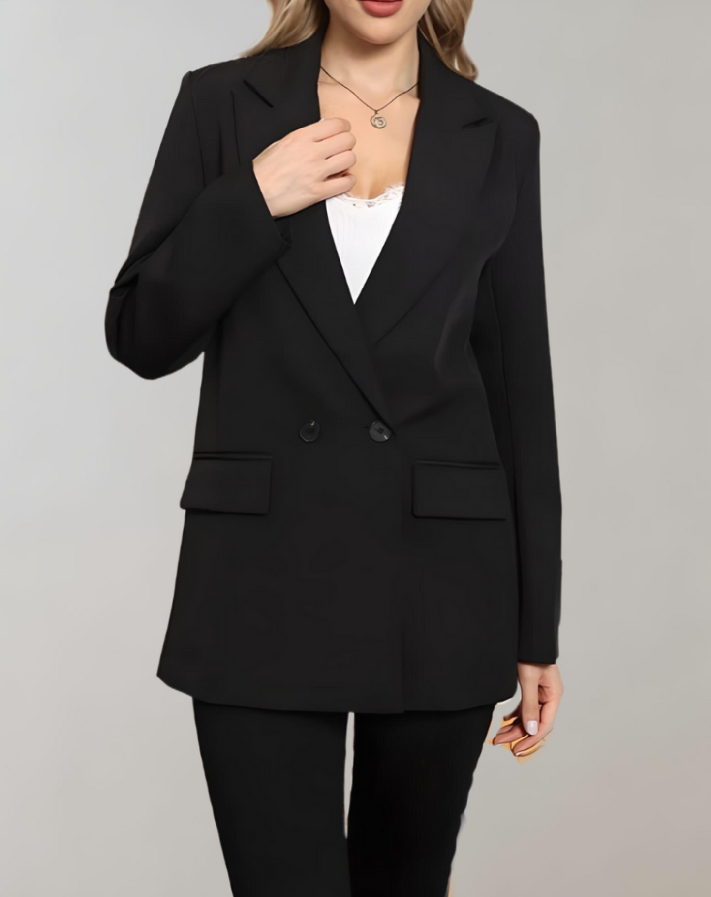 WW | oversize Blazer mit Knöpfen