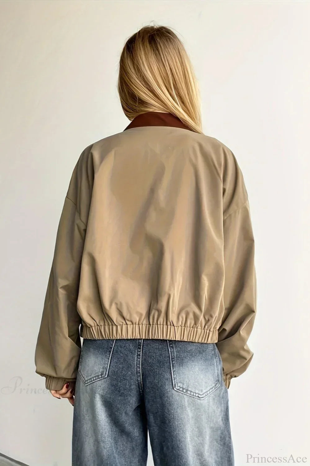 WW | Utility Casual Colorblock Jacke