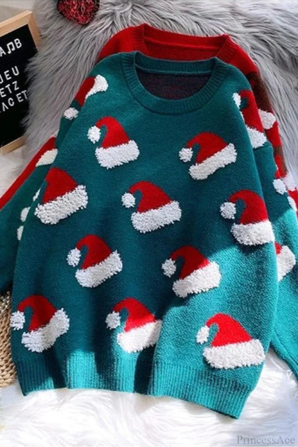 WW | Christmas Snowflake Loose Sweaters