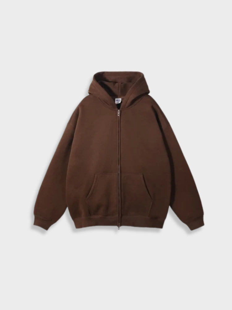 WW | High-Quality Zippered Hoodie