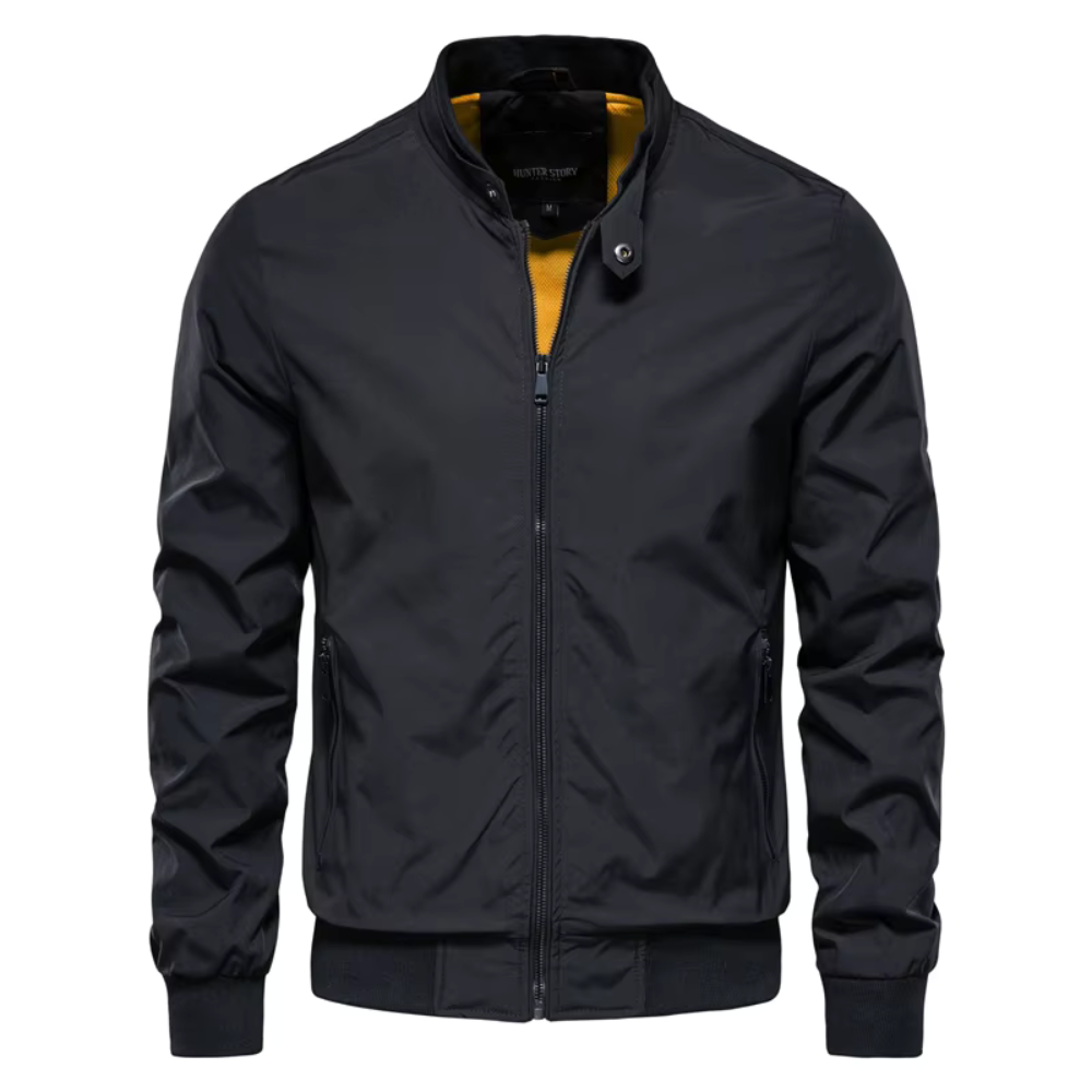 WW | Stand-collar bomber jacket