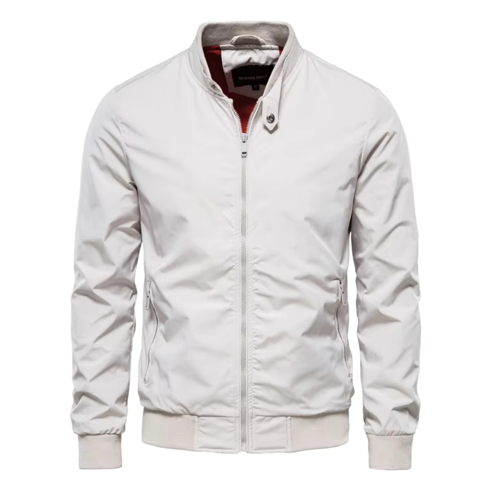 WW | Stand-collar bomber jacket